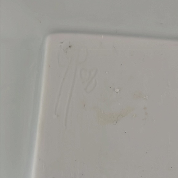 Georgetown studio pottery ikebana flower vase with frog, signed hand painted - Picture 4 of 6